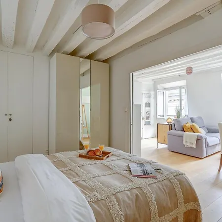 Bnbnova - 1br - Pompidou & דירה