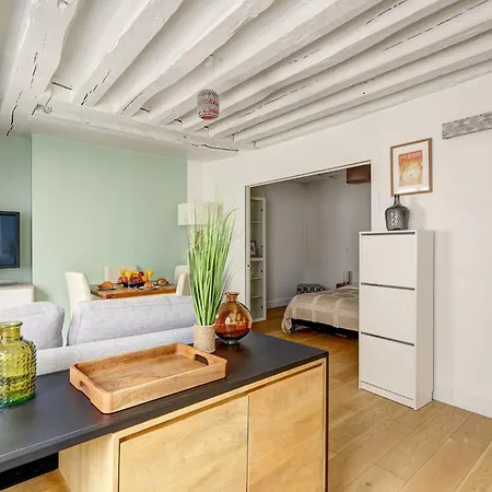 דירה Bnbnova - 1br - Pompidou & *