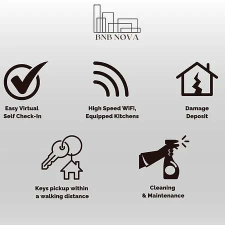 דירה Bnbnova - 1br - Pompidou &