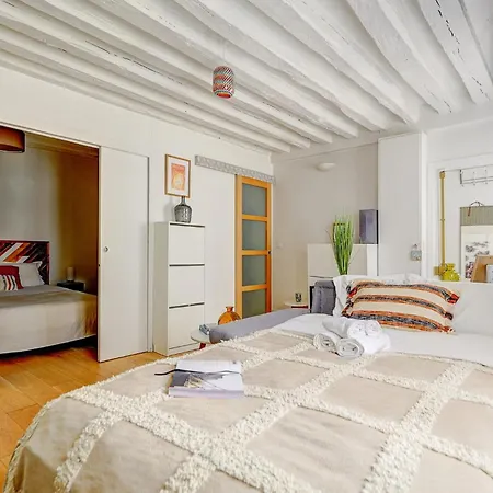 1Br Pompidou & Central Paris Flat Parigi
