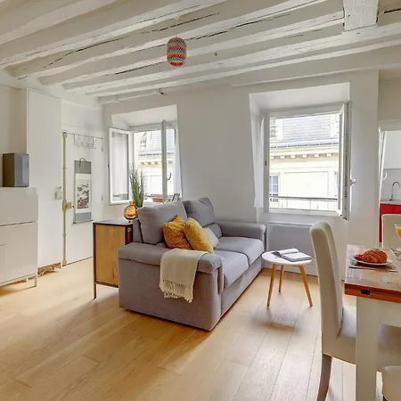 Appartamento 1Br Pompidou & Central Paris Flat *