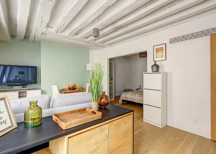 Bnbnova - 1br - Pompidou & Apartament *